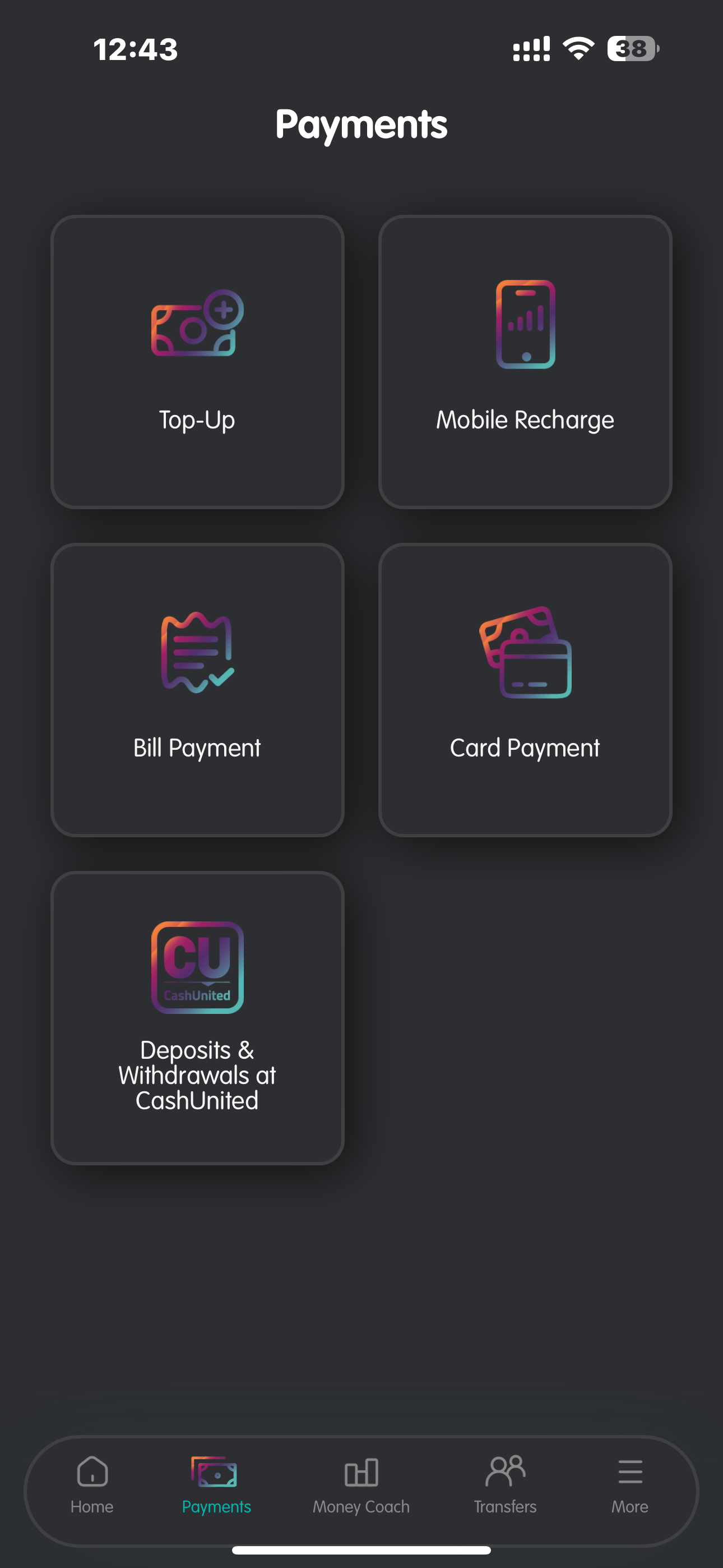Saradar Bank Screenshot 2